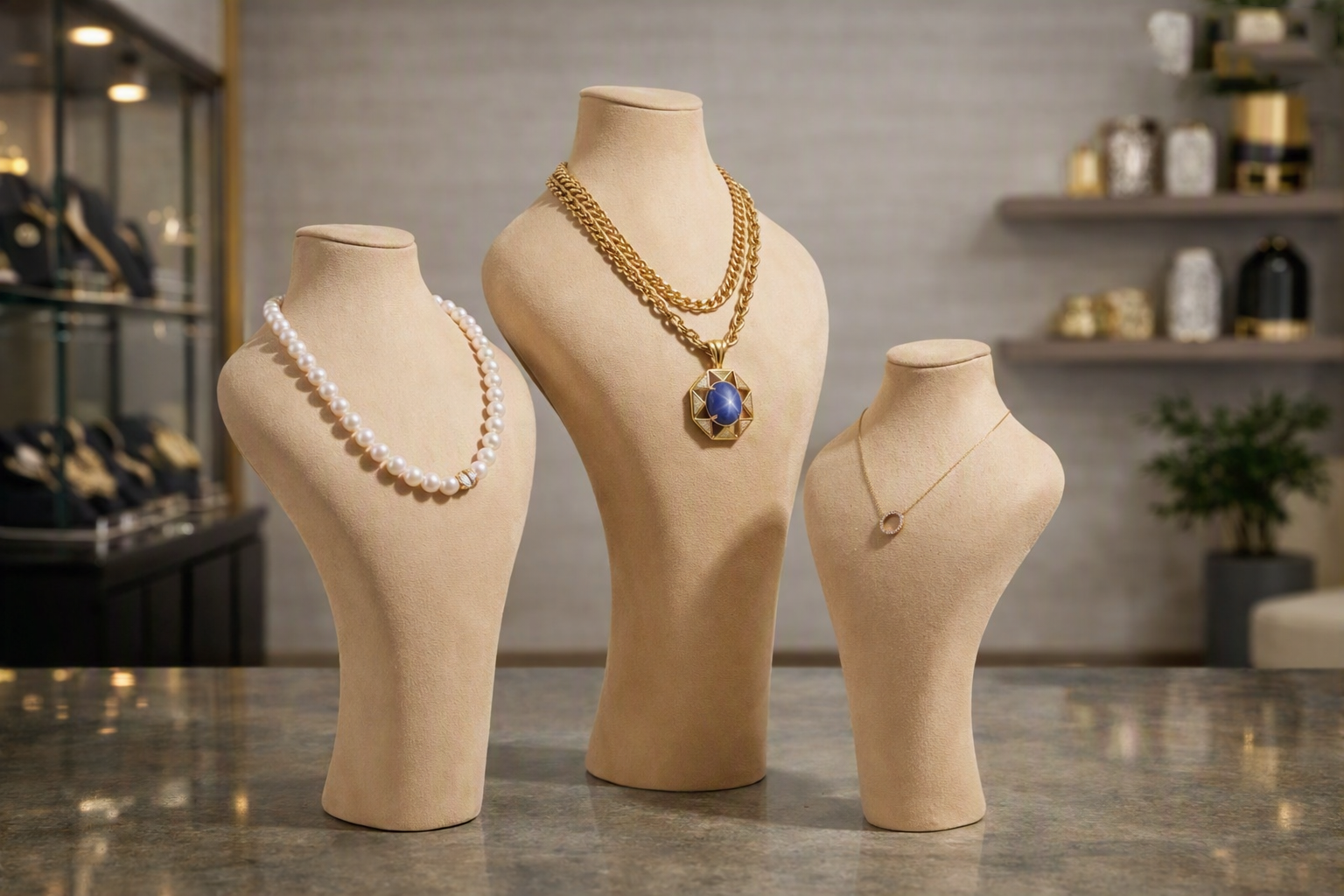 Necklace Busts
