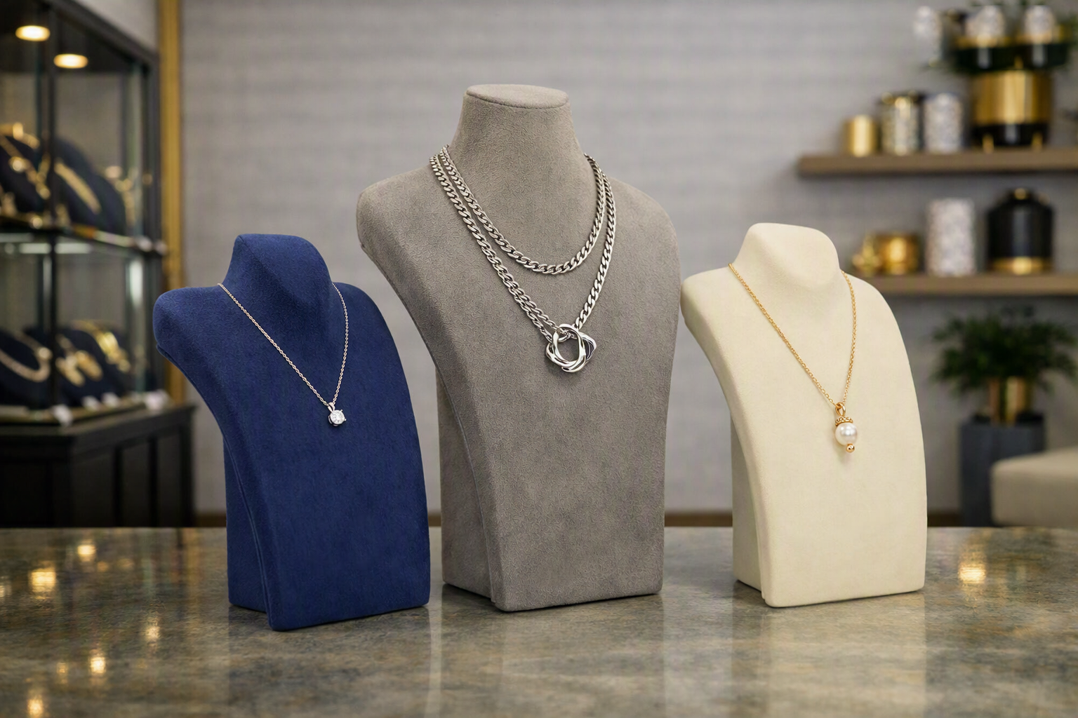 Necklace Busts