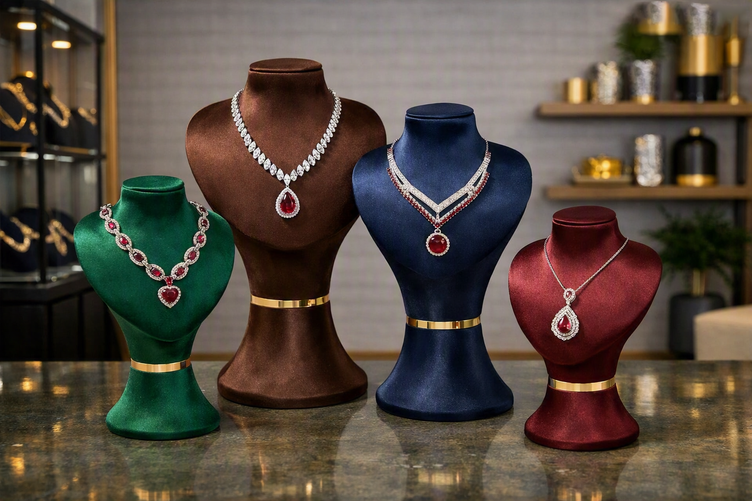Necklace Busts